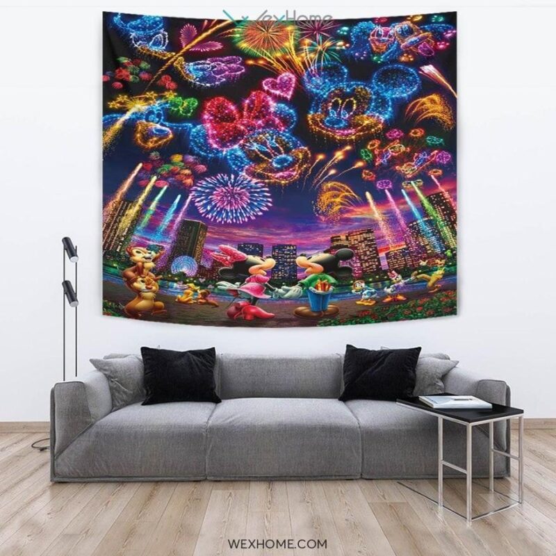 Mickey love Minnie Tapestry 3