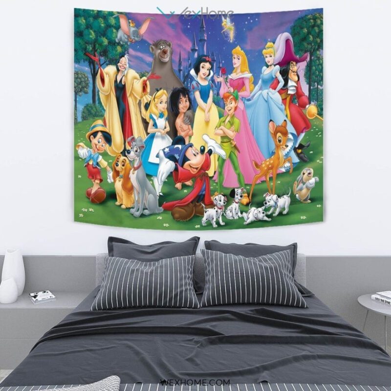 Mickey n Friends Tapestry 2 1