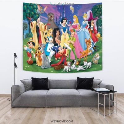 Mickey n Friends Tapestry 3 1