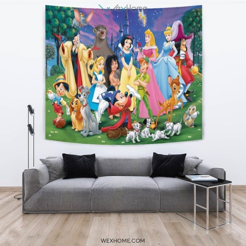 Mickey n Friends Tapestry 3 1