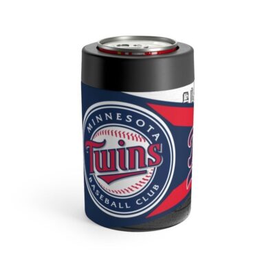 Minnesota Twins MLB Pennant Stainless Steel Can Holder 2