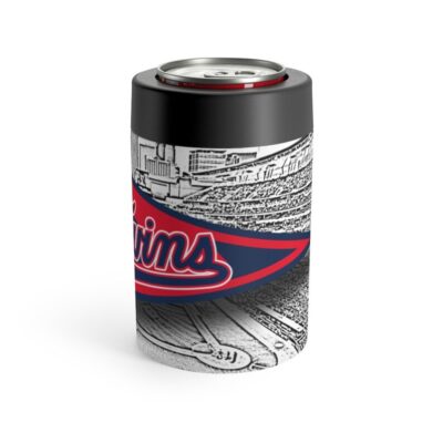 Minnesota Twins MLB Pennant Stainless Steel Can Holder 3