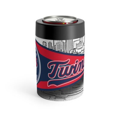 Minnesota Twins MLB Pennant Stainless Steel Can Holder