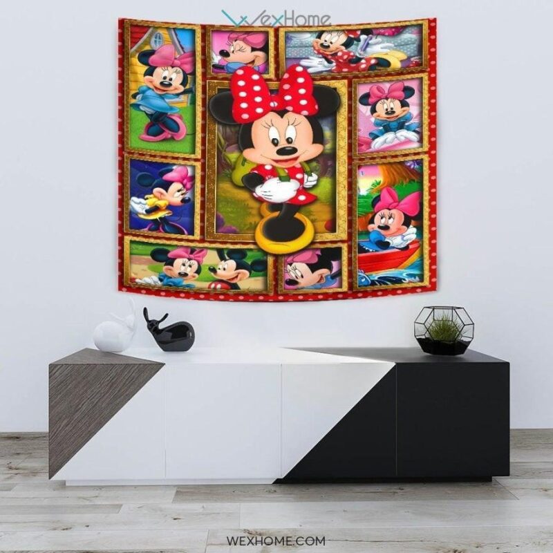 Minnie 3D Tapestry 1