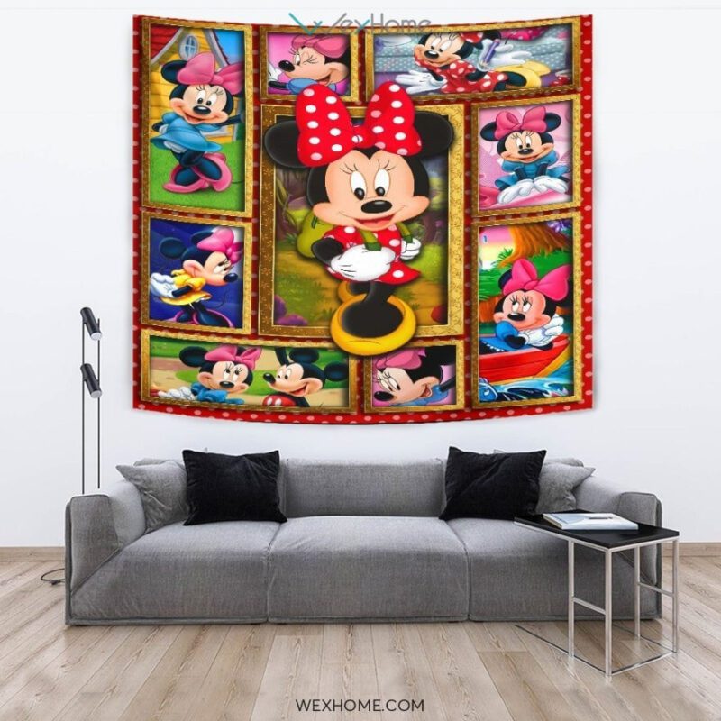 Minnie 3D Tapestry 3