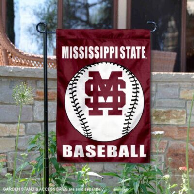 Mississippi State Bulldogs Baseball Team Garden Flag GF00459