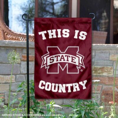 Mississippi State University Country Garden Flag GF00466