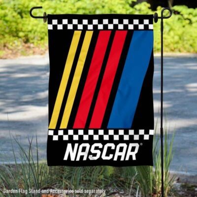 NASCAR Logo Double Sided Garden Flag GF01504