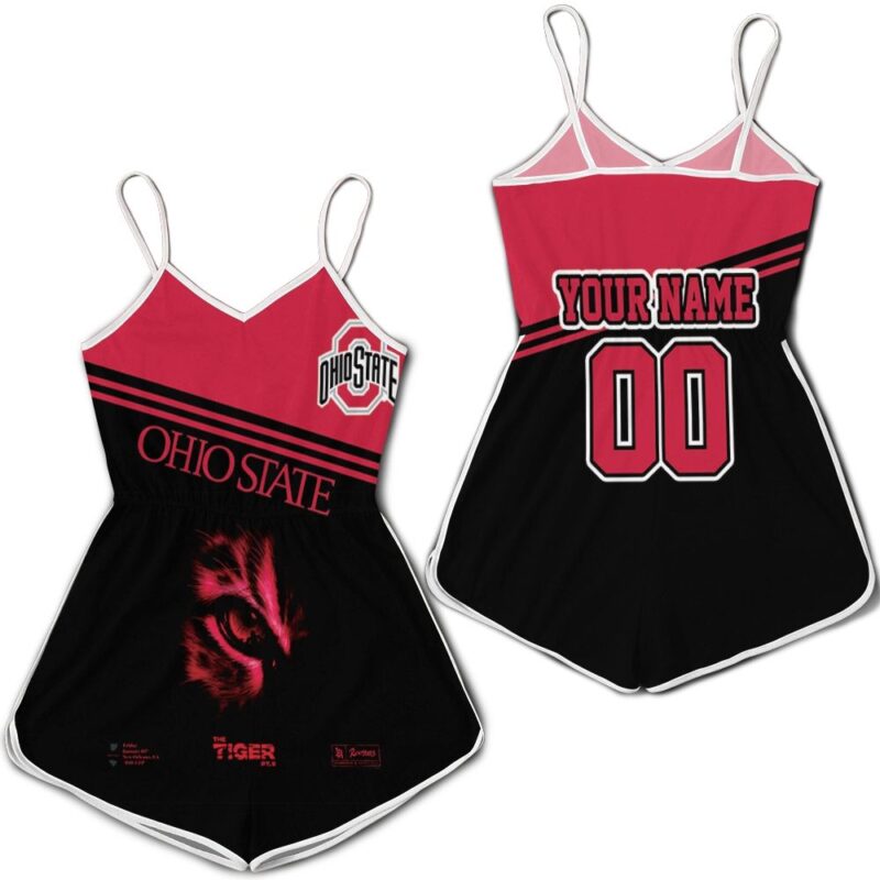 NCAA Ohio State Buckeyes Legendary Team 3D Personalized Romper RJ02662