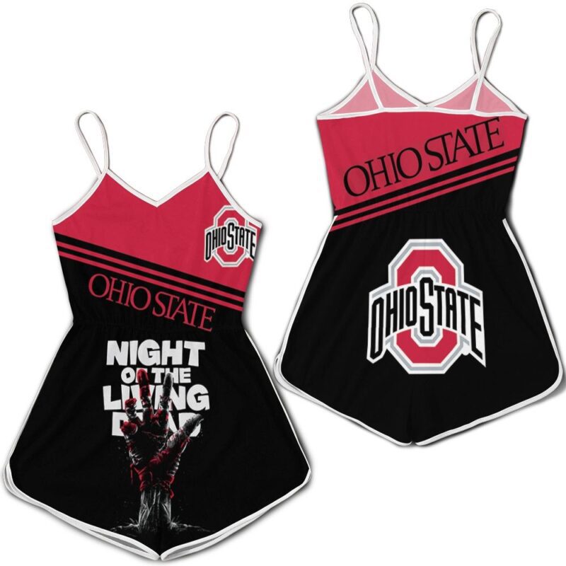 NCAA Ohio State Buckeyes Night Of The Living Dead Romper RJ02834