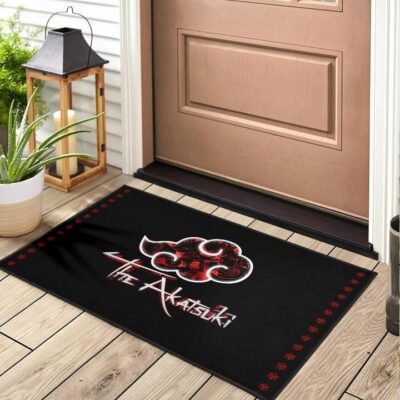 Naruto Anime Door Mat - Akatsuki Members In Red Cloud Sharingan Patterns Door Mat Welcome Mat 2 Naruto Anime Door Mat Akatsuki Members In Red Cloud Sharingan Patterns Door Mat Welcome Mat 2