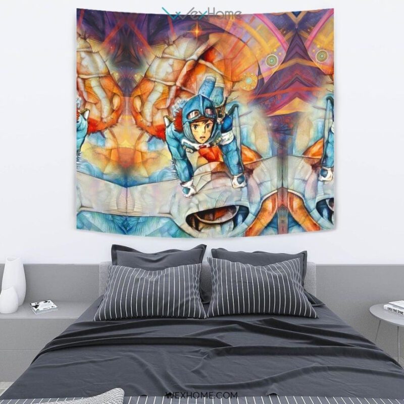 Nausicaa of the Valley of the Wind Wall Anime Tapestry 3