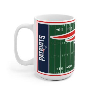 New England Patriots Football Field NFL Mug 2