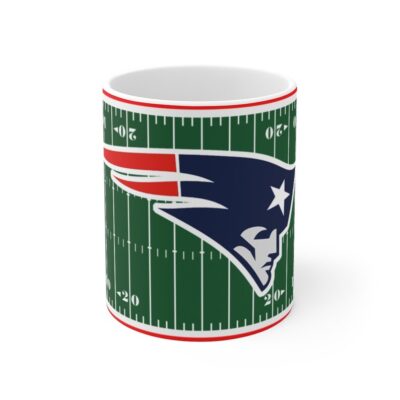 New England Patriots Football Field NFL Mug 3