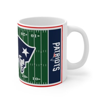 New England Patriots Football Field NFL Mug 4