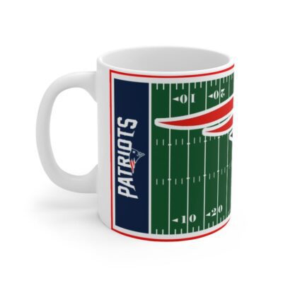 New England Patriots Football Field NFL Mug 5