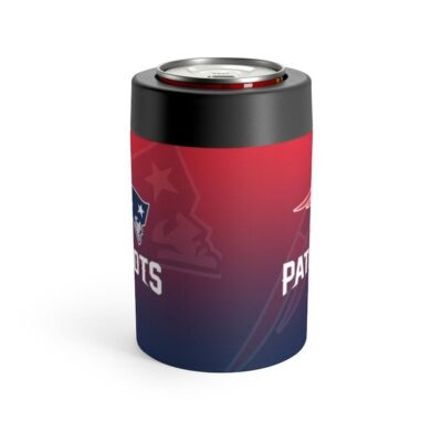 New England Patriots NFL Stainless Steel Can Holder 2