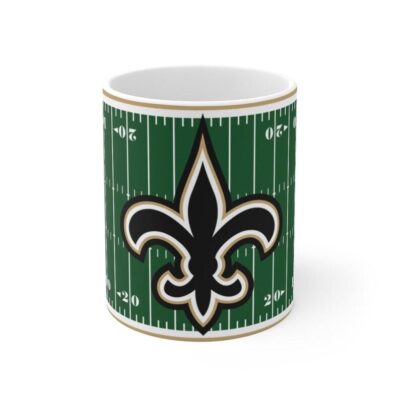 New Orleans Saints Football Field NFL Mug 3