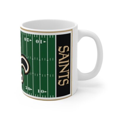 New Orleans Saints Football Field NFL Mug 4