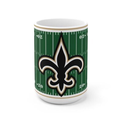 New Orleans Saints Football Field NFL Mug