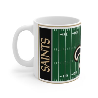 New Orleans Saints Football Field NFL Mug 5