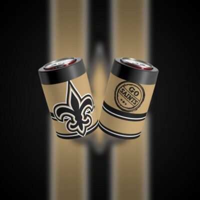 New Orleans Saints NFL Stainless Steel Can Holder