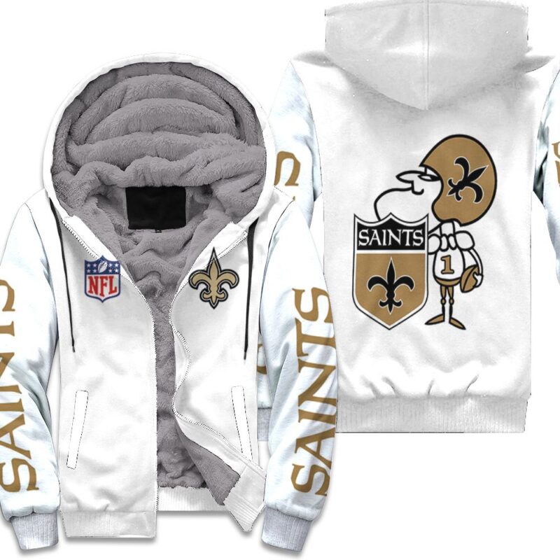 New Orleans Saints Nfl Bomber Jacket 3d t shirt hoodie sweater Fleece Hoodie BJ01192
