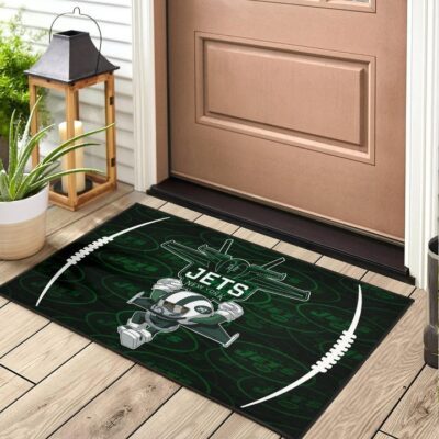 New York American Football Jets Football Rush Artwork Jumping Dark Green Door Mat Welcome Mat 2 New York American Football Jets Football Rush Artwork Jumping Dark Green Door Mat Welcome Mat 2