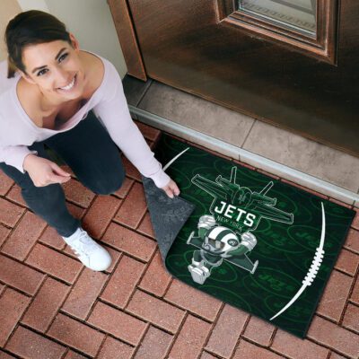 New York American Football Jets Football Rush Artwork Jumping Dark Green Door Mat Welcome Mat 4 New York American Football Jets Football Rush Artwork Jumping Dark Green Door Mat Welcome Mat 4