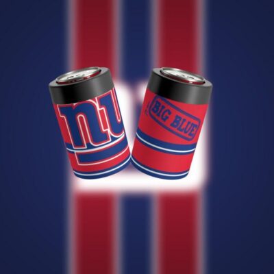 New York Giants NFL Stainless Steel Can Holder