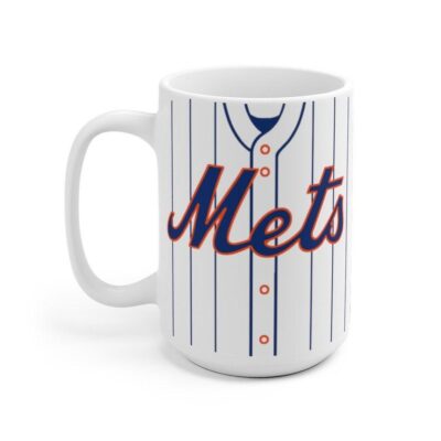 New York Mets Jersey Mug New York Mets Baseball Mug MLB Mugs NY Mets 5