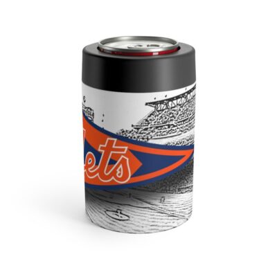 New York Mets MLB Pennant Stainless Steel Can Holder 3