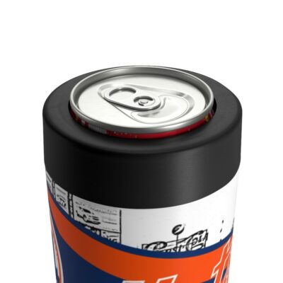 New York Mets MLB Pennant Stainless Steel Can Holder 5