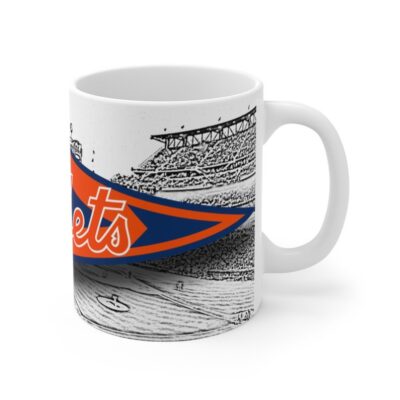 New York Mets Pennant Mug New York Mets Mug MLB Mugs NY Mets 2