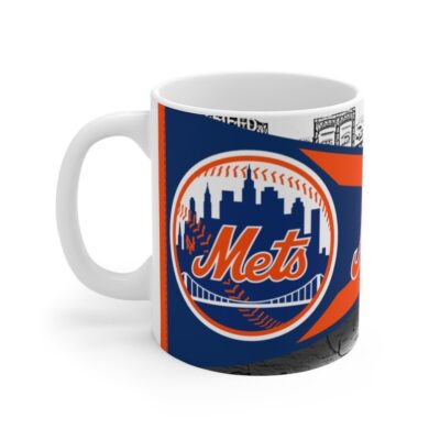 New York Mets Pennant Mug - New York Mets Mug - MLB Mugs - NY Mets