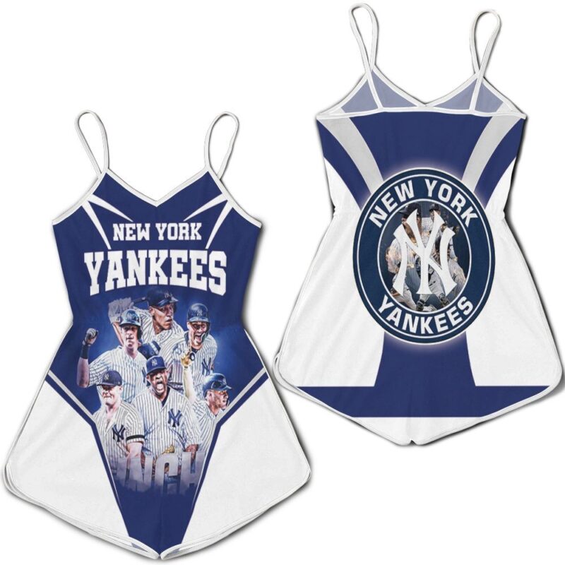 New York Yankees 6 Legends Players Clinched For Fan Romper RJ02044