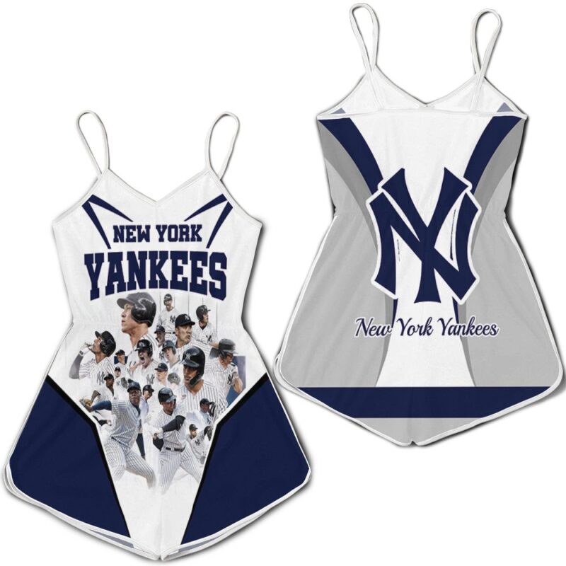 New York Yankees All Best Players In One For Fan Romper RJ02011