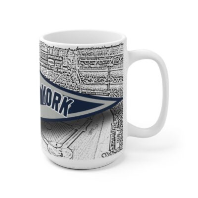 New York Yankees Pennant Mug New York Yankees Mug MLB Mugs NY Yankees Bronx 4