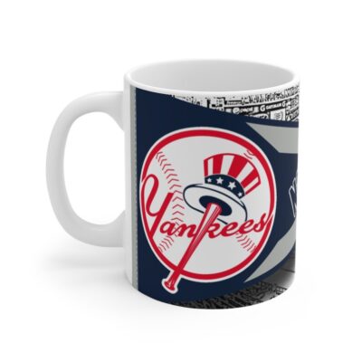New York Yankees Pennant Mug - New York Yankees Mug - MLB Mugs - NY Yankees - Bronx