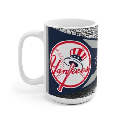 New York Yankees Pennant Mug New York Yankees Mug MLB Mugs NY Yankees Bronx 5
