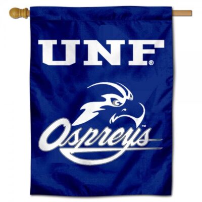 North Florida Ospreys Logo Double Sided House Flag H0305