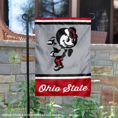 OSU Buckeyes College Vault Logo Garden Flag GF00578