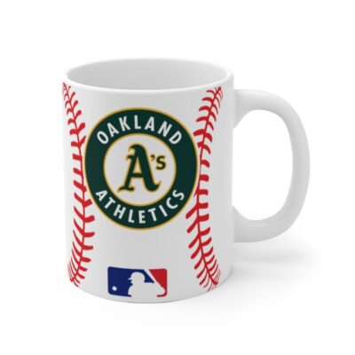 Oakland Athletics Jersey Mug Oakland Athletics Baseball Mug MLB Mugs 2