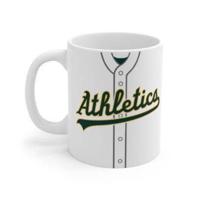 Oakland Athletics Jersey Mug - Oakland Athletics Baseball Mug - MLB Mugs