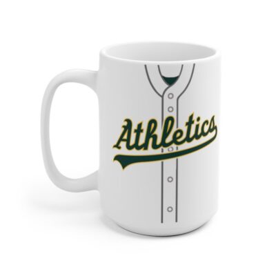 Oakland Athletics Jersey Mug Oakland Athletics Baseball Mug MLB Mugs 5