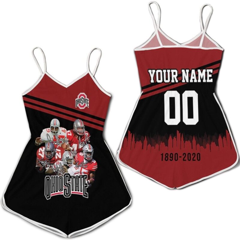 Ohio State Buckeyes Legend Players Signed 130th Anniversary Personalized Romper RJ02431