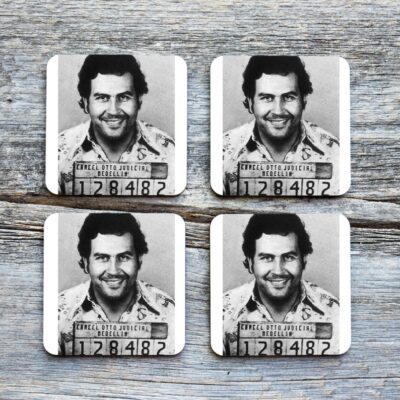 Pablo Escobar Drinkware Coaster (Set of 4)
