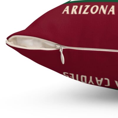Personalized Arizona Coyotes Kachina Hockey Custom Square Throw Cushion Pillow With Name and Number Pillow, Sofa Decor P5737 1 Sofa Decor P5737