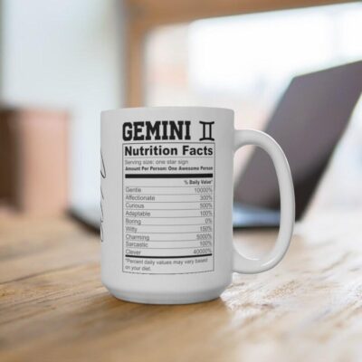 Personalized Gemini Zodiac Sign Mug 3