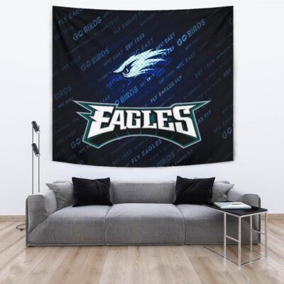 Philadelphia Eagles American Football Team Tapestry Go Birds Go Eagles Text Background Tapestry Wall Hanging 3 Philadelphia Eagles American Football Team Tapestry Go Birds Go Eagles Text Background Tapestry Wall Hanging 3